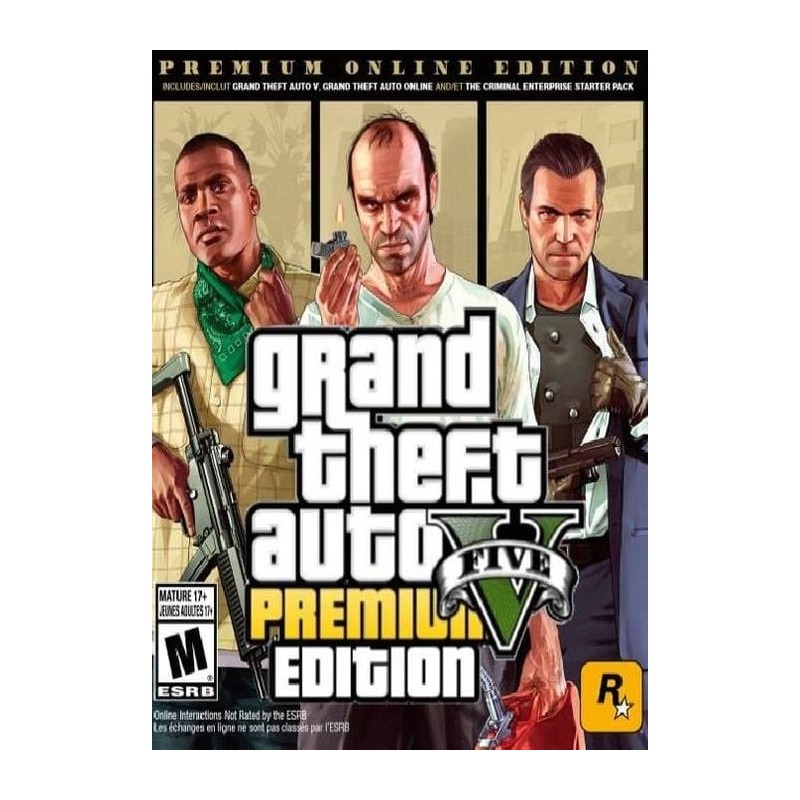 Grand Theft Auto V: GTA 5 Premium Online Edition - PC Key